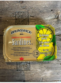 BRUNSWICK Sardines sauce citron