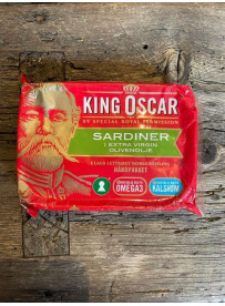 KING OSCAR Sardines olive extra vierge
