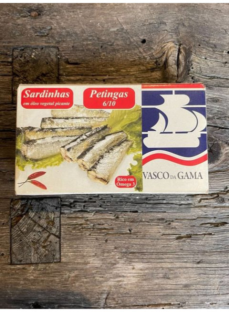 VASCO DA GAMA Sardines huile végétale piquante