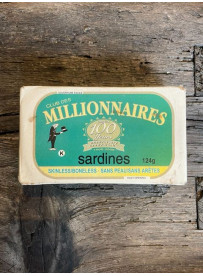 MILLIONNAIRES Sardines sans peau & sans arêtes