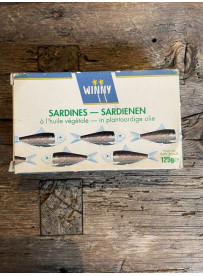 WINNY Sardines à l'huile végétale