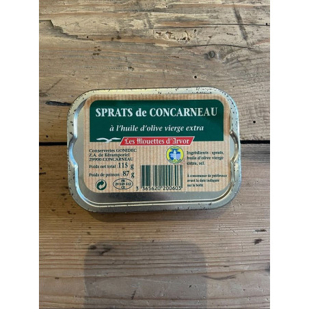 Sprats de Concarneau olive