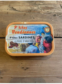 P'tites Vendéennes p'tites sardines à l'huile d'arachide