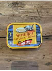 Sardines cuisinées au beurre