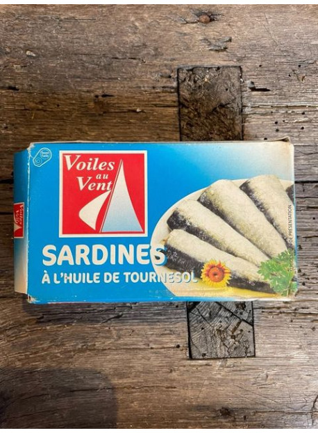 Voiles au Vent - Sardines huile tournesol