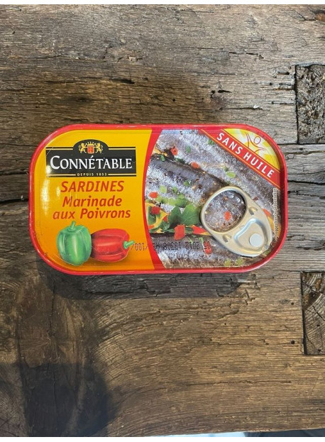 CONNETABLE - Sardines marinade aux poivrons