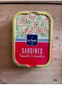 Sardines à la tomate & basilic