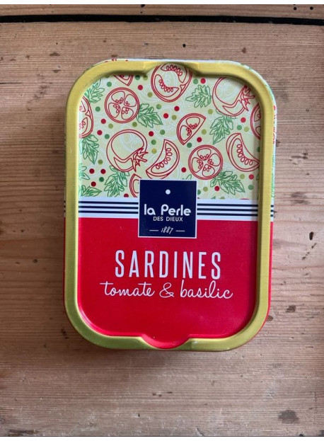 Sardines à la tomate & basilic