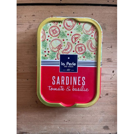 Sardines à la tomate & basilic