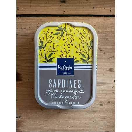Sardines au poivre sauvage de Madagascar