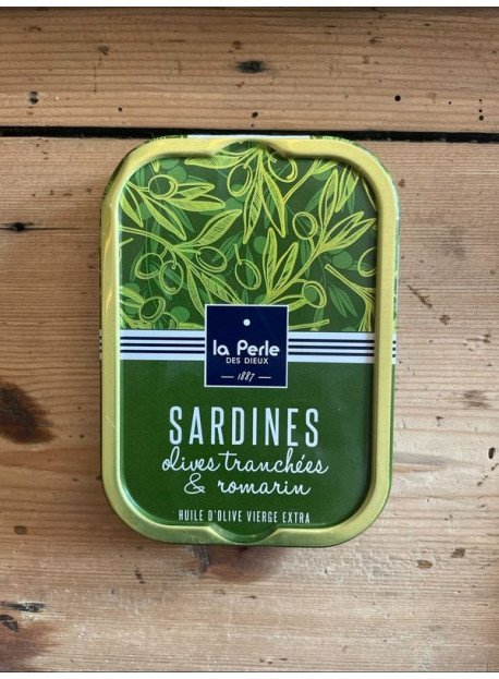 Sardines aux olives & romarin
