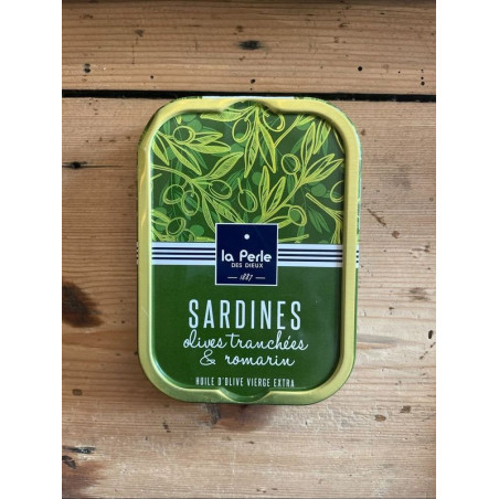 Sardines aux olives & romarin