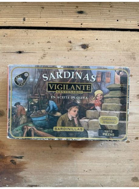 VIGILANTE Sardines olive (12-15 sardines)
