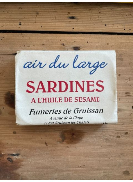 Air du large - Sardines huile sésame