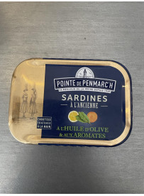 Sardines zestes agrumes et olive PP