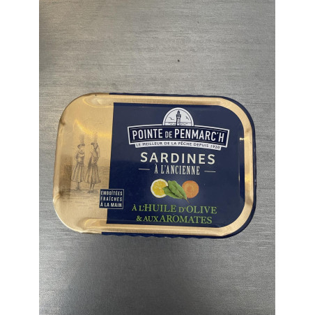 Sardines zestes agrumes et olive PP