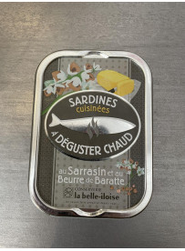 Sardines cuisinées sarrasin beurre