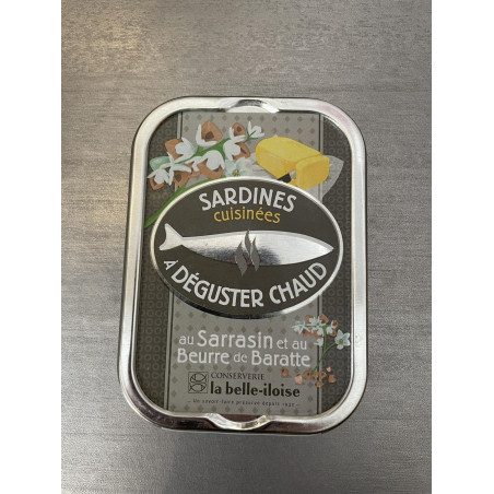 Sardines cuisinées sarrasin beurre